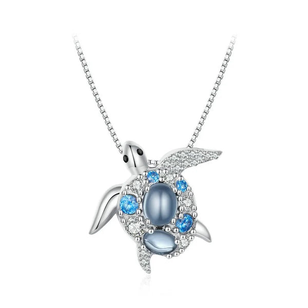 Halskette Schildkröte Sterlingsilber - FALKENKOENIG SCHMUCK & Piercing Online Shop