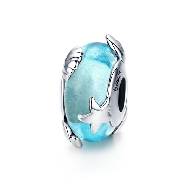 Charm Anhänger Ozean Perle Silber - FALKENKOENIG SCHMUCK & Piercing Online Shop