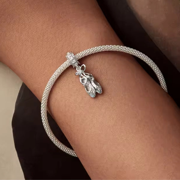 Ballerina Charm-Anhänger 925er Silber - FALKENKOENIG SCHMUCK & Piercing Online Shop