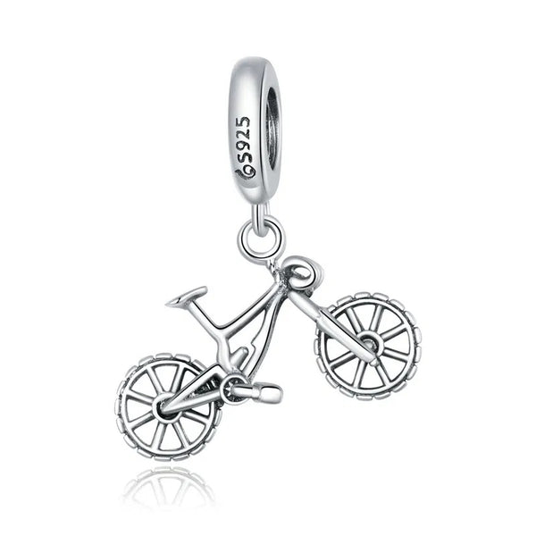 Charm Anhänger Bike Sterling Silber - FALKENKOENIG SCHMUCK & Piercing Online Shop