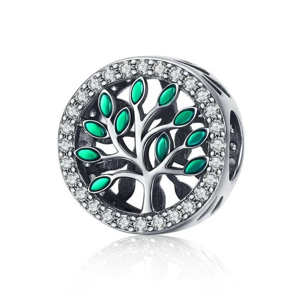 Charm Anhänger Baum des Lebens Sterling Silber - FALKENKOENIG SCHMUCK & Piercing Online Shop