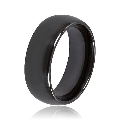 Ring aus Keramik Schwarz - FALKENKOENIG SCHMUCK & Piercing Online Shop