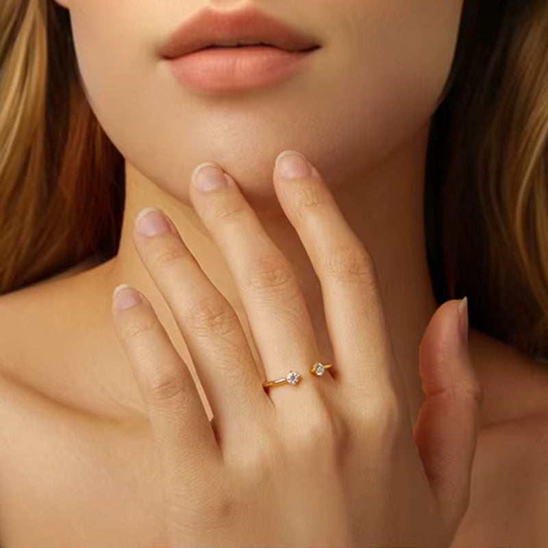 Darling Open Ring Silver 925er Silber - FALKENKOENIG SCHMUCK & Piercing Online Shop