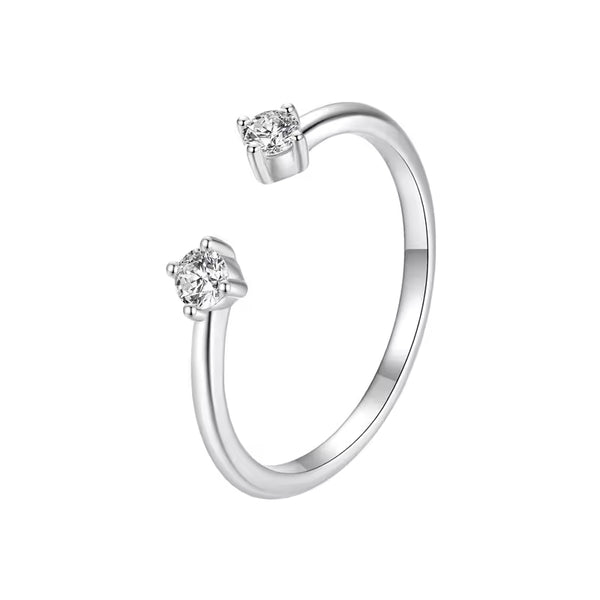 Darling Open Ring Silver 925er Silber - FALKENKOENIG SCHMUCK & Piercing Online Shop