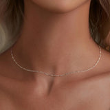 Figaro Silber Halskette 925er Silber - FALKENKOENIG SCHMUCK & Piercing Online Shop