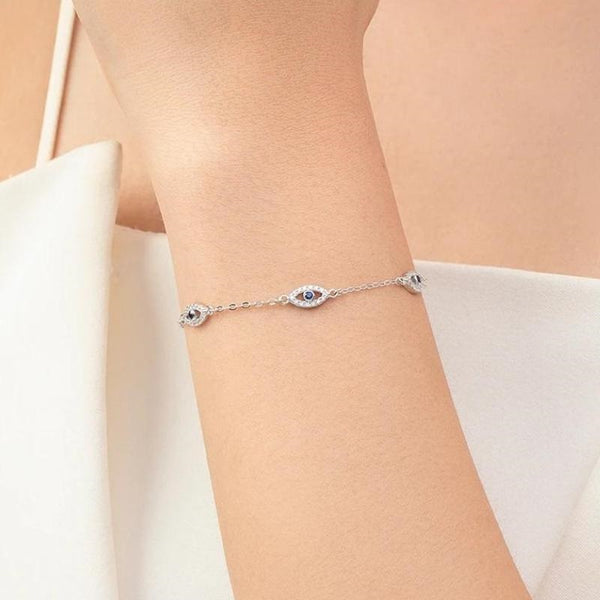 Fatima Auge Armband Silber - FALKENKOENIG SCHMUCK & Piercing Online Shop