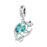 Chamäleon Charm-Anhänger 925er Silber - FALKENKOENIG SCHMUCK & Piercing Online Shop