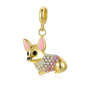 Hund Cogi Charm-Anhänger 925er Silber - FALKENKOENIG SCHMUCK & Piercing Online Shop