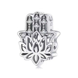 Fatima Charm-Anhänger 925er Silber - FALKENKOENIG SCHMUCK & Piercing Online Shop