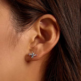 Bunte Bienen Ohrstecker Sterling Silber - FALKENKOENIG SCHMUCK & Piercing Online Shop