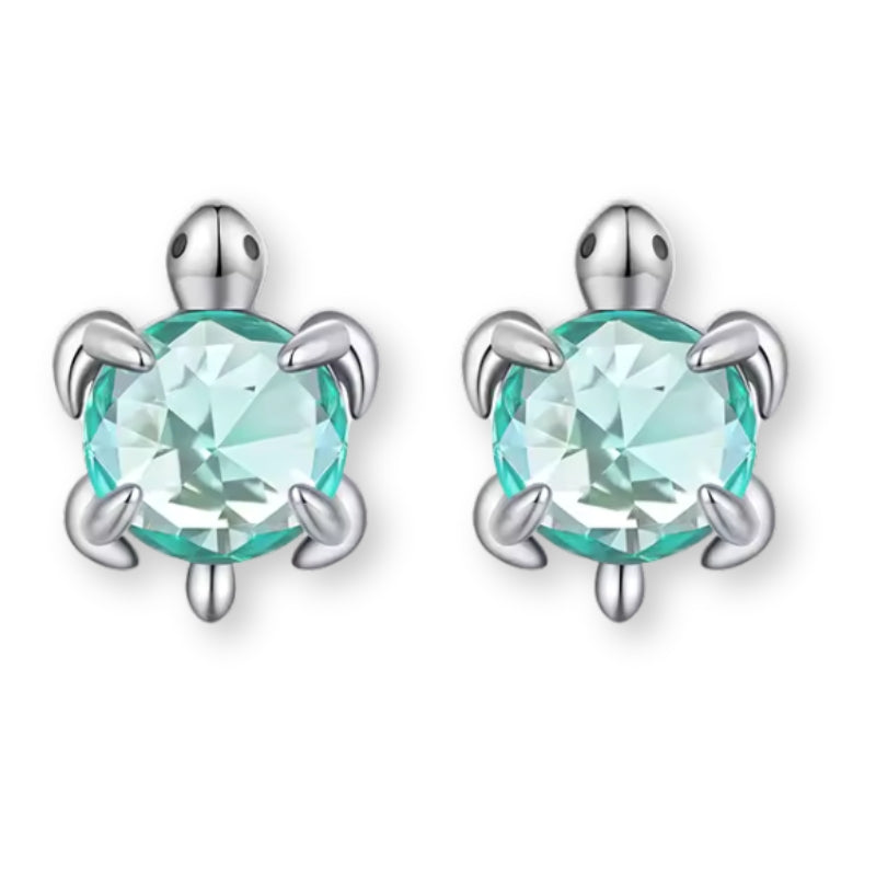 Ohrstecker Schildkröten Sterling Silber - FALKENKOENIG SCHMUCK & Piercing Online Shop