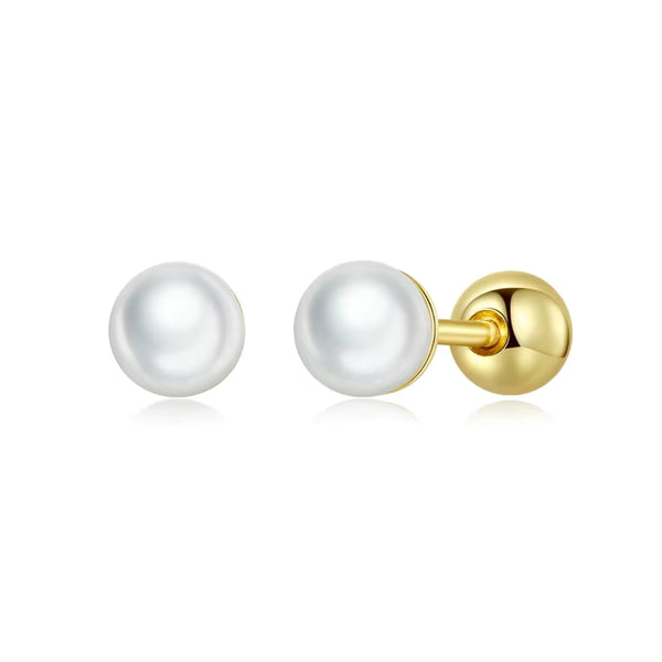 Ohrstecker Perlen Sterling Silber - FALKENKOENIG SCHMUCK & Piercing Online Shop