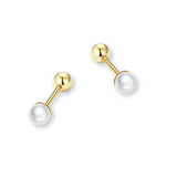 Ohrstecker Perlen Sterling Silber - FALKENKOENIG SCHMUCK & Piercing Online Shop