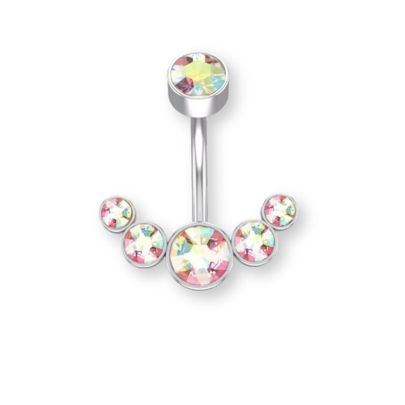 Luna Bauchnabelpiercing Chirurgenstahl 316L - FALKENKOENIG SCHMUCK & Piercing Online Shop