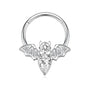 Fledermaus Silber Septum-Piercing Titan - FALKENKOENIG SCHMUCK & Piercing Online Shop