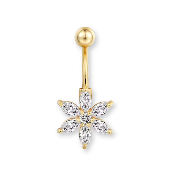 Stern Bauchnabelpiercing – Chirurgenstahl 316L