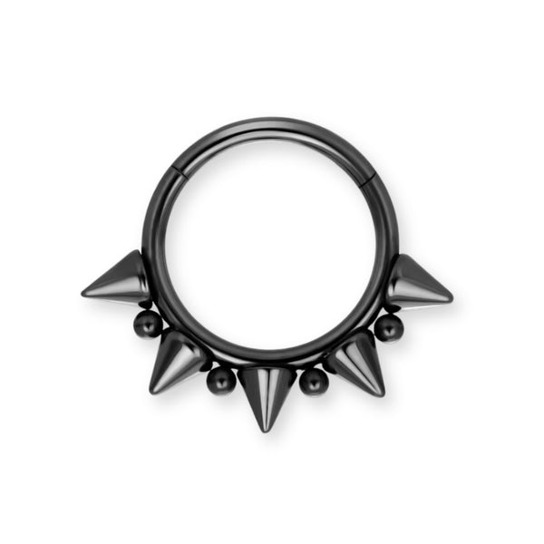 Silber Septum Nasenring Piercing Titan - FALKENKOENIG SCHMUCK & Piercing Online Shop