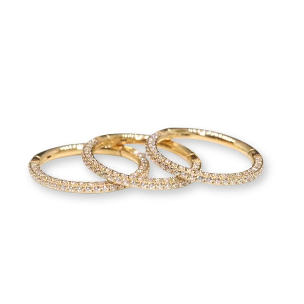 Brillant Gold Septum-Piercing Titan - FALKENKOENIG SCHMUCK & Piercing Online Shop