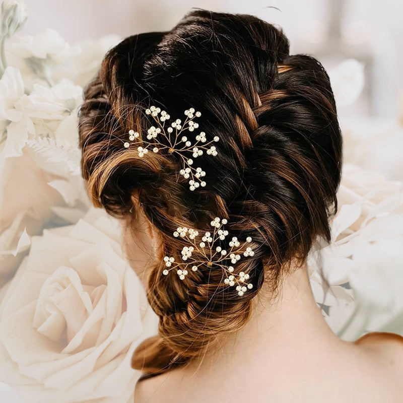 Blüten Braut-Haarschmuck Hochzeit - FALKENKOENIG SCHMUCK & Piercing Online Shop