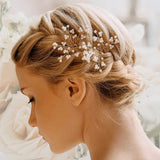 Blüten Braut-Haarschmuck Hochzeit - FALKENKOENIG SCHMUCK & Piercing Online Shop