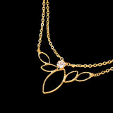 Rückenkette Brautschmuck für Brautkleid mit tiefem Rückenausschnitt, Hochzeitskette in Gold oder Silber mit Sicherheitsverschluss.