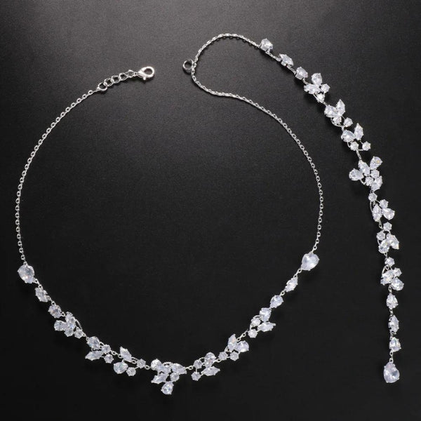 Lilien Braut-Rückenkette Hochzeit - FALKENKOENIG SCHMUCK & Piercing Online Shop