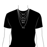 Astronaut Skater Halskette 925er Silber - FALKENKOENIG SCHMUCK & Piercing Online Shop