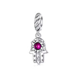 Fatima Charm-Anhänger 925er Silber - FALKENKOENIG SCHMUCK & Piercing Online Shop