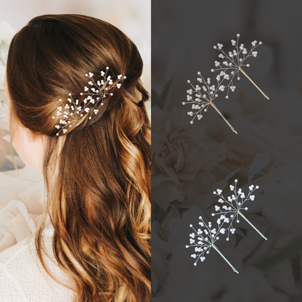 Blüten Braut-Haarschmuck Hochzeit