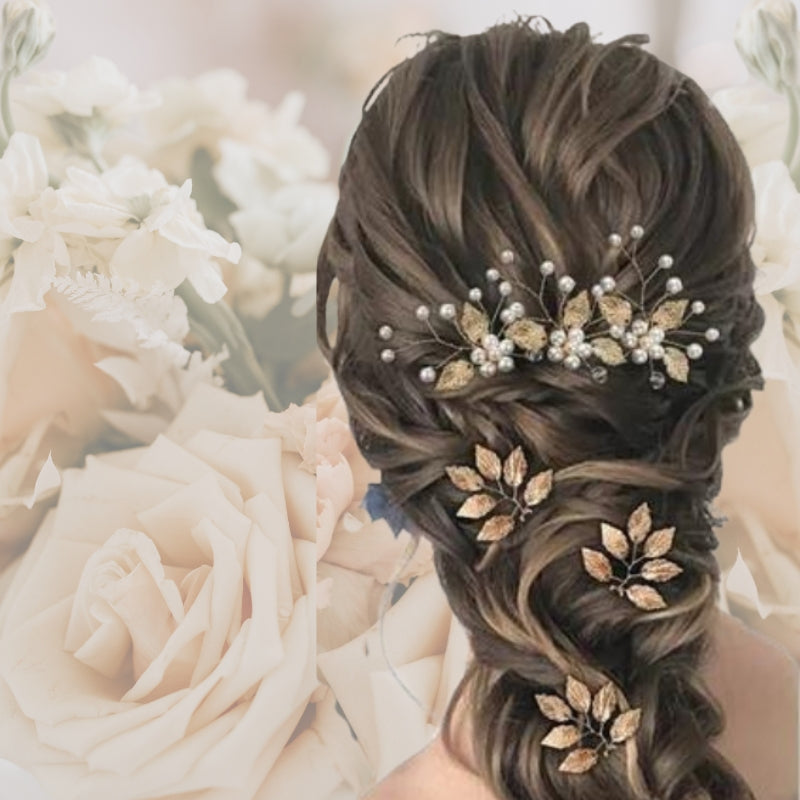 Set Braut-Haarschmuck Hochzeit - FALKENKOENIG SCHMUCK & Piercing Online Shop