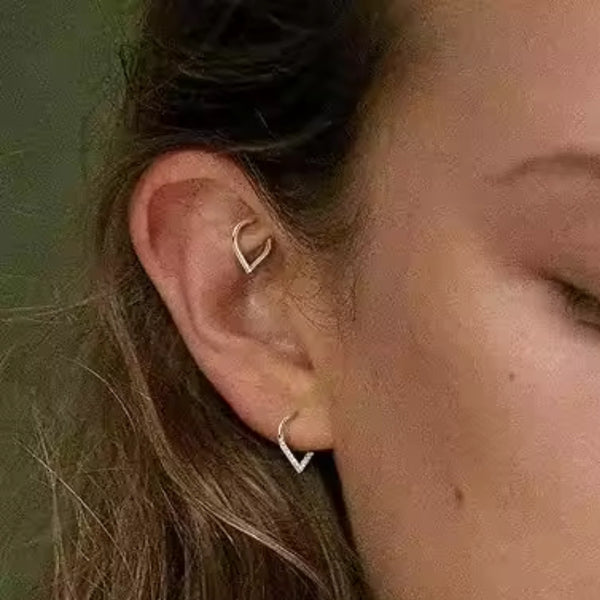 Tropfen Gold Septum-Piercing Titan - FALKENKOENIG SCHMUCK & Piercing Online Shop