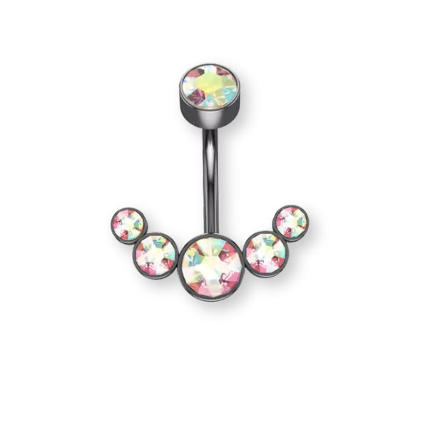 Luna Bauchnabelpiercing Chirurgenstahl 316L - FALKENKOENIG SCHMUCK & Piercing Online Shop