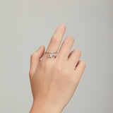 Fingerring Ring Schlange Silber Zirkonia Kristalle - FALKENKOENIG SCHMUCK & Piercing Online Shop