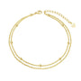 Fusskettchen 925 Sterlingsilber 20 - 25 cm - FALKENKOENIG SCHMUCK & Piercing Online Shop