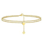Fusskettchen 925 Sterlingsilber 22 - 26 cm - FALKENKOENIG SCHMUCK & Piercing Online Shop