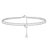 Fusskettchen 925 Sterlingsilber 22 - 26 cm - FALKENKOENIG SCHMUCK & Piercing Online Shop