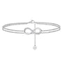 Fusskettchen 925 Sterlingsilber 22 - 26 cm - FALKENKOENIG SCHMUCK & Piercing Online Shop