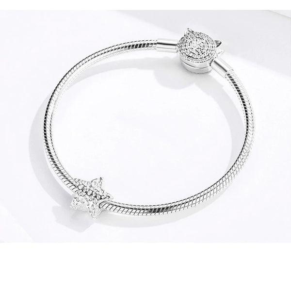 Charm Anhänger Stern Sterlingsilber - FALKENKOENIG SCHMUCK & Piercing Online Shop