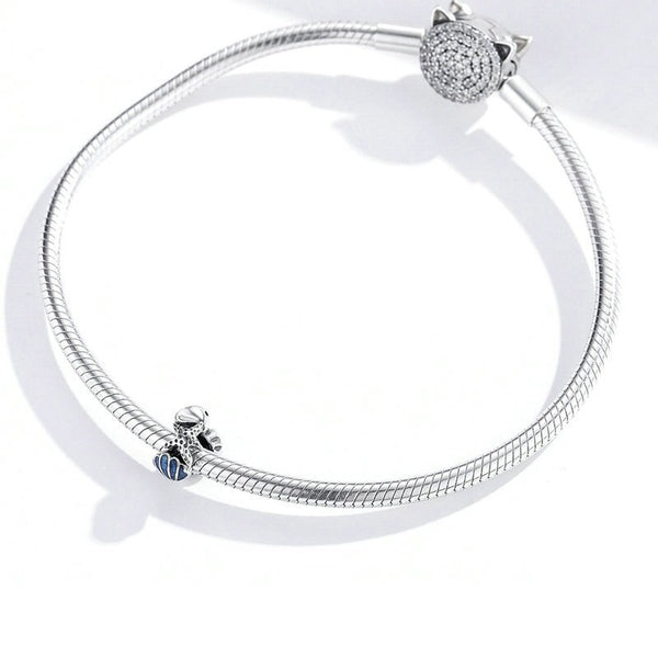 Charm Anhänger Muschel Sterling Silber - FALKENKOENIG SCHMUCK & Piercing Online Shop