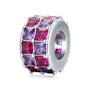 Charm Anhänger Disco Sterling Silber Kristall - FALKENKOENIG SCHMUCK & Piercing Online Shop