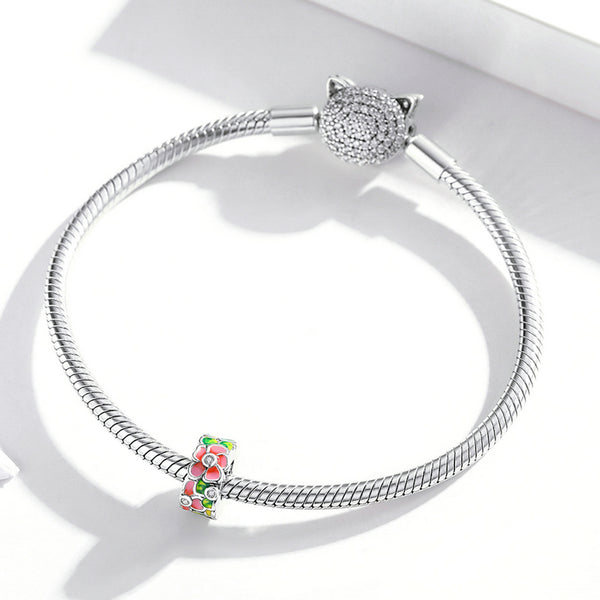 Charm Anhänger Frühling Sterling Silber - FALKENKOENIG SCHMUCK & Piercing Online Shop