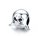 Charm Anhänger Robbe Sterling Silber - FALKENKOENIG SCHMUCK & Piercing Online Shop