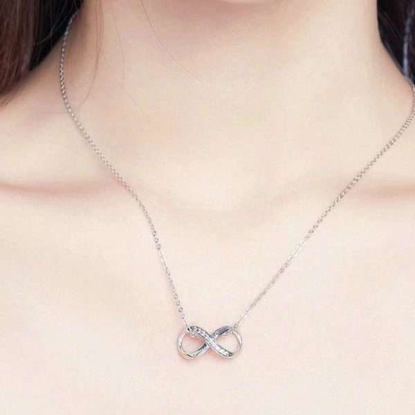 Charm Anhänger Unendlichkeit Sterling Silber - FALKENKOENIG SCHMUCK & Piercing Online Shop