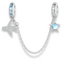 Weltreise Charm Anhänger Sterling Silber - FALKENKOENIG SCHMUCK & Piercing Online Shop