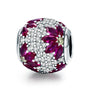 Charm Anhänger Frühling Blüten Zirkonia Sterling Silber - FALKENKOENIG SCHMUCK & Piercing Online Shop