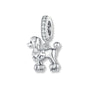 Pudel Charm Anhänger Sterling Silber - FALKENKOENIG SCHMUCK & Piercing Online Shop
