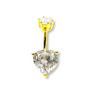 RIO Bauchpiercing mit 18K Gold & Kristallen – leuchtender Bauchnabelschmuck aus vergoldetem 925er Silber, inspiriert von der Lebensfreude Brasiliens.