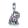 Charm Anhänger Bulldogge Sterling Silber - FALKENKOENIG SCHMUCK & Piercing Online Shop