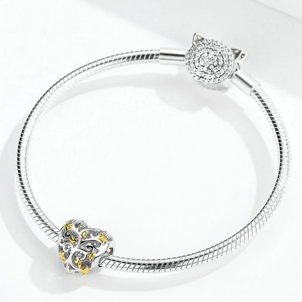 Herz-Baum des Lebens Charm Anhänger Silber 925 - FALKENKOENIG SCHMUCK & Piercing Online Shop