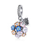 Charm Anhänger Blumen Sterling Silber - FALKENKOENIG SCHMUCK & Piercing Online Shop